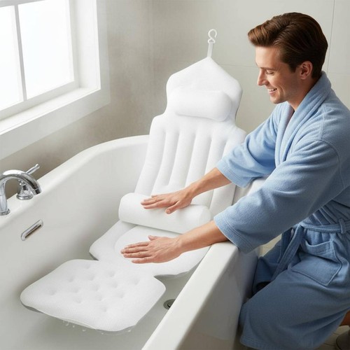 Bathtub support mat - support, contoured