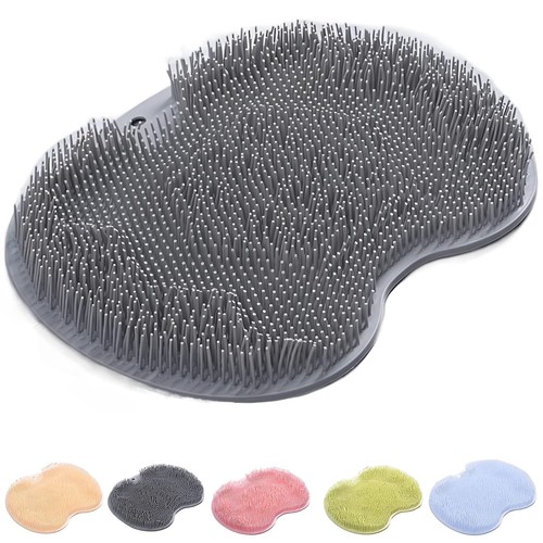 Shower foot back scrubber - shower, mat