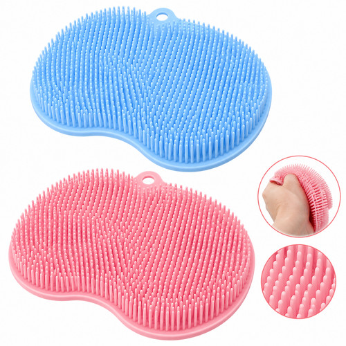 Foot back scrubber - back, silicone