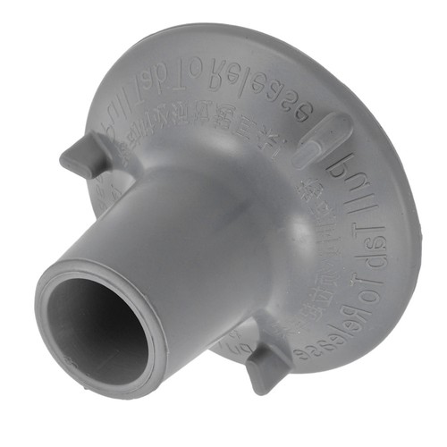 Grey rubber toilet - rubber,